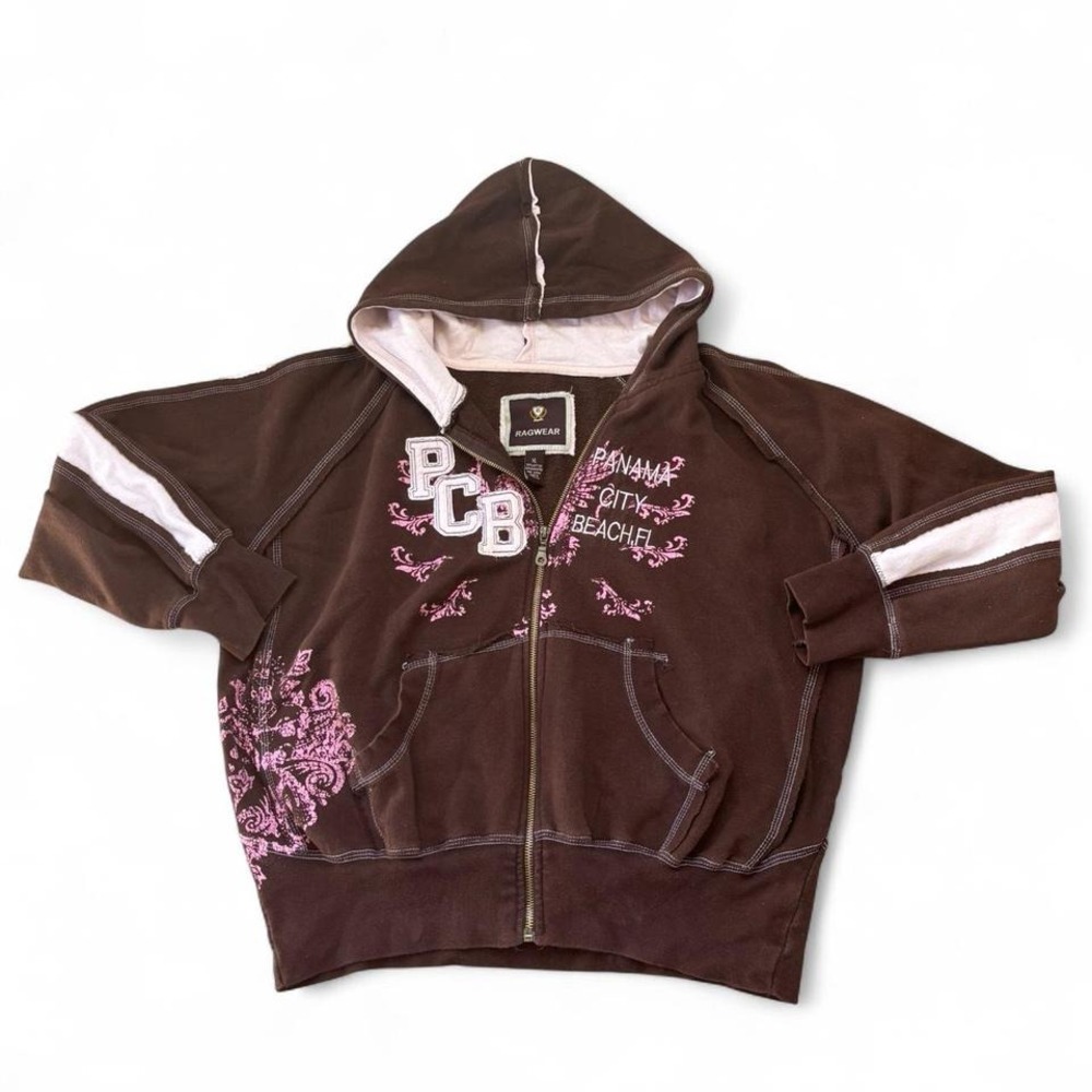vintage pcb zip up